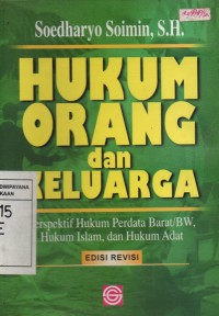 Image of Hukum Orang dan Keluarga
