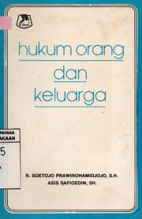 Image of Hukum Orang dan Keluarga