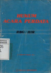 Image of Hukum Acara Perdata