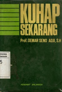 Image of KUHAP SEKARANG