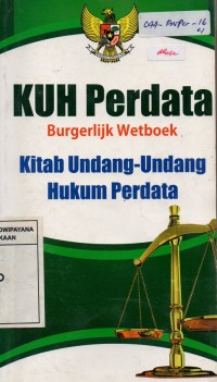 Image of Kitab Undang-Undang Hukum Perdata