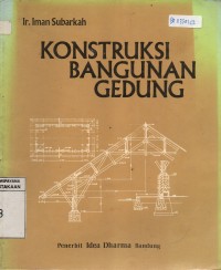 Image of Konstruksi Bangunan Gedung; Cet. ke-4