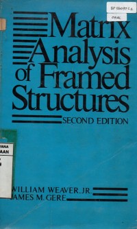 Image of Matrix Analysis of Framed Structures