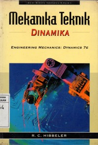 Image of Mekanika Teknik Dinamika jil. 1