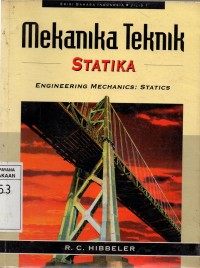 Image of Mekanika Teknik Statika jil. 1