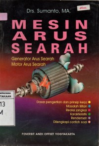 Image of Mesin Arus Searah : Generator Arus Searah, Motor Arus Searah