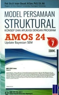 Image of Model Persamaan Struktural : Konsep dan Aplikasi Dengan Program AMOS 24