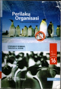 Image of PERILAKU ORGANISASI; Edisi 16; Cet. ke-6