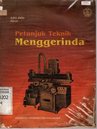 Image of PETUNJUK TEKNIK MENGGERINDA