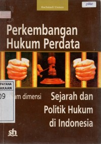 Image of Perkembangan Hukum Perdata Dalam Dimensi Sejarah Dan Politik Hukum Di Indonesia
