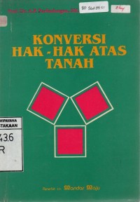Image of Konversi Hak-hak Atas Tanah