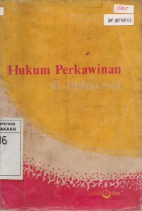 Image of Hukum Perkawinan Di Indonesia