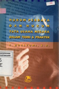 Image of Hukum Perdata dan hukum Tata Usaha Negara dalam Teori dan Praktek