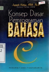 Image of Konsep Dasar Pemrograman Bahasa C