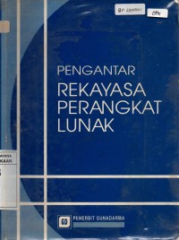 Image of Pengantar Rekayasa Perangkat Lunak cet.2