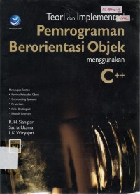 Image of Teori dan Implementasi Pemrograman Berorientasi Objek Menggunakan C++