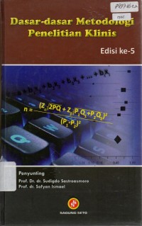 Image of Dasar-Dasar Metodologi Penelitian Klinis
