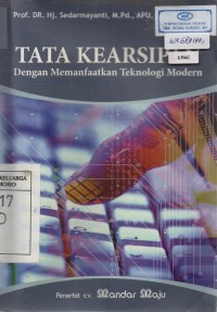 Image of Tata Kearsipan: Dengan Memanfaatkan Teknologi Modern