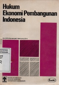 Image of Hukum Ekonomi Pembangunan Indonesia