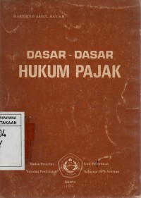 Image of Dasar-dasar Hukum Pajak