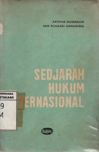 Image of Sedjarah Hukum Internasional