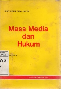 Image of Mass Media dan Hukum
