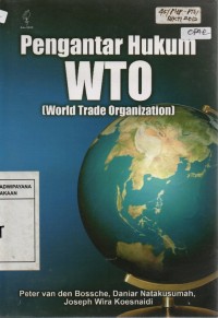 Image of Pengantar Hukum WTO (World Trade Organization)