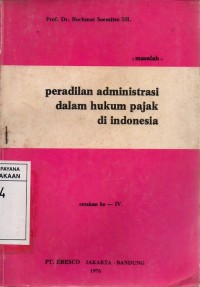 Image of Peradilan Administrasi dalam Hukum Pajak di Indonesia