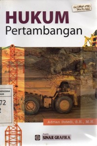 Image of Hukum Pertambangan