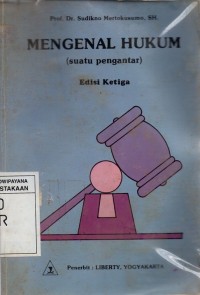 Image of Mengenal Hukum (Suatu Pengantar)
