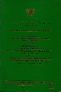 Image of Peraturan Pemerintah Pengganti Undang-Undang Republik Indonesia Nomor 1 Tahun 2002 Tentang Pemberantasan Tindak Pidana Terorisme & Peraturan Pemerintah Pengganti Undang-Undang Republik Indonesia Nomor 2 Tahun 2002