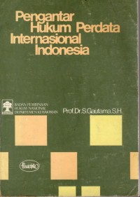 Image of Pengantar Hukum Perdata Internasional Indonesia