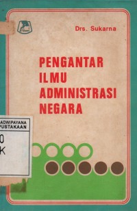 Image of Pengantar Ilmu Administrasi Negara