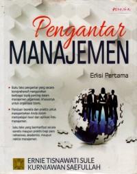 Image of Pengantar Manajemen