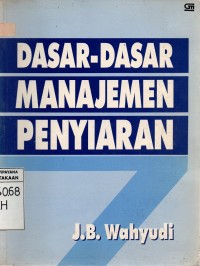 Image of Dasar-Dasar Manajemen Penyiaran