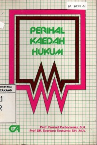 Image of Perihal Kaedah Hukum