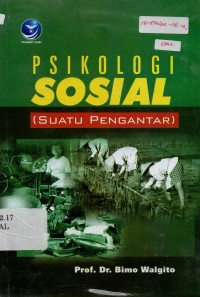 Image of Psikologi Sosial (Suatu Pengantar)