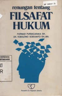 Image of Renungan tentang, Filsafat Hukum
