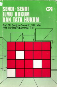 Image of SENDI-SENDI ILMU HUKUM DAN TATA HUKUM