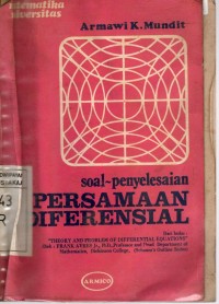Image of SOAL-PENYELESAIAN PERSAMAAN DIFERENSIAL