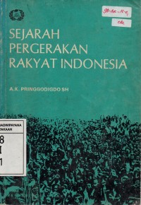 Image of Sejarah Pergerakan Rakyat Indonesia
