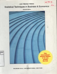 Image of Statistical Techniques In Business and Economics