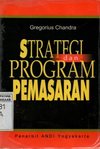 Image of Strategi dam Program Pemasaran