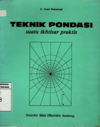 Image of TEKNIK PONDASI SUATU IKHTISAR PRAKTIS
