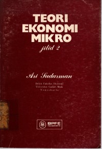 Image of TEORI EKONOMI MIKRO jil.2