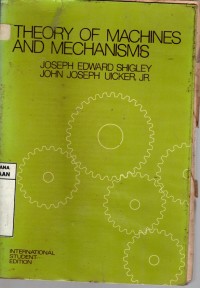 Image of THEORY OF MACHINES AND MECHANISMS