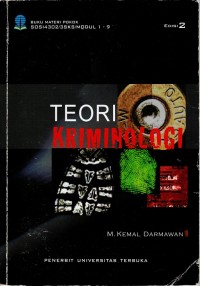 Image of Teori Kriminologi; Cet. ke-1