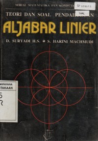 Image of Teori dan Soal Pendahuluan Aljabar Linier