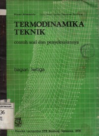 Image of Termodinamika Teknik : Contoh Soal dan Penyelesaiannya (Bagian Ketiga)