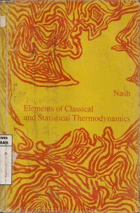 Image of Elements of Classical and Statistical Thermodynamics